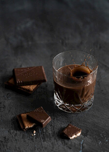 巧克力可可饮品