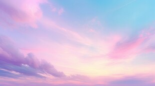 海面彩云彩霞风景