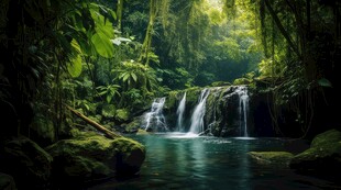 世外桃源海景隐秘海岛场景图