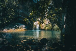世外桃源海景隐秘海岛场景图