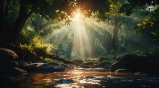 世外桃源海景隐秘海岛场景图