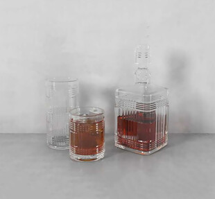 C4D模型 酒瓶