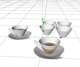 C4D模型 餐具