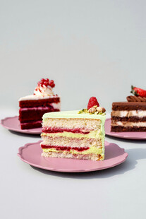 夹心奶油蛋糕块