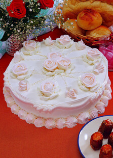 玫瑰花蛋糕