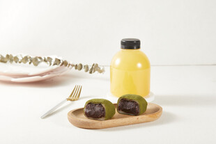 抹茶枣泥糯米糍