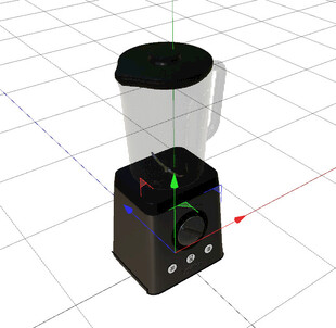C4D模型 榨汁机
