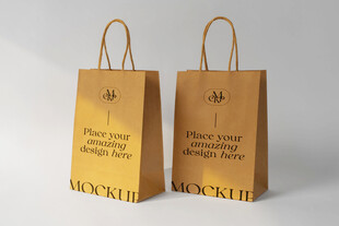 购物纸袋样机