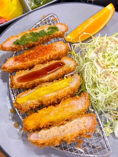 炸三文鱼排