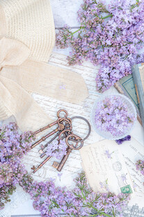 丁香花壁纸素材