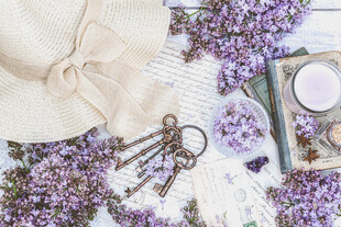 丁香花素材壁纸