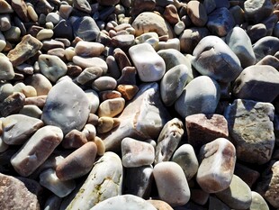 海边鹅卵石