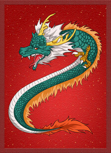  龙凤图腾 