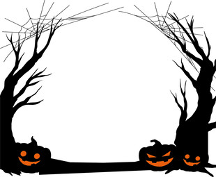 万圣节边框