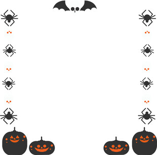 万圣节边框