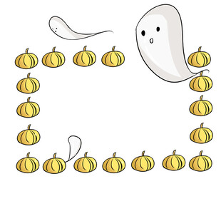 万圣节边框