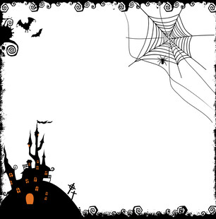 万圣节边框