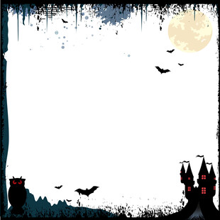 万圣节边框
