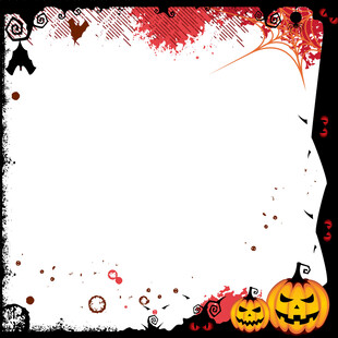 万圣节边框