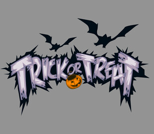 万圣节艺术字 