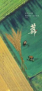 芒种节气宣传海报展板