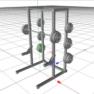 C4D模型 运动器材