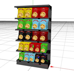 C4D模型 货架