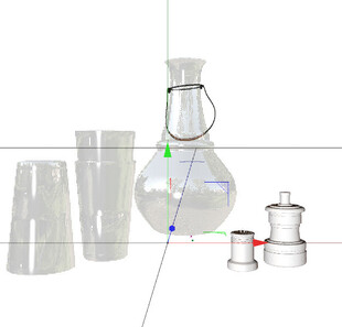 C4D模型 瓶子