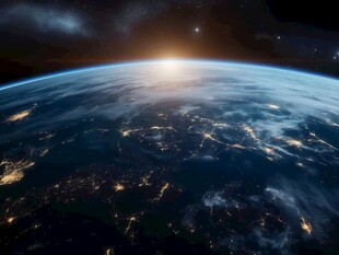 天空平流层大气层云层彩霞