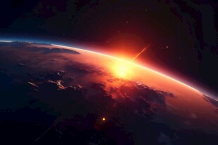 天空平流层大气层云层彩霞