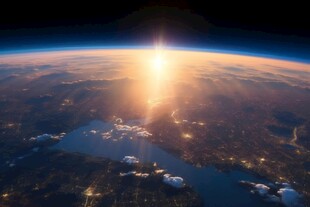 天空平流层大气层云层彩霞