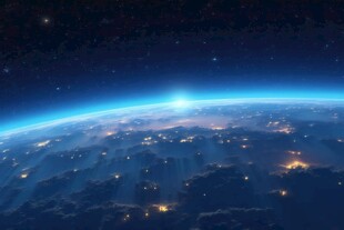 天空平流层大气层云层彩霞