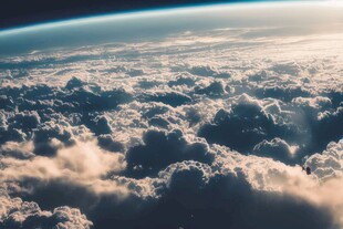 天空平流层大气层云层彩霞