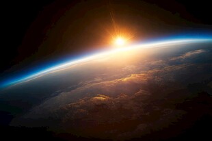 天空平流层大气层云层彩霞