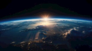 天空平流层大气层云层彩霞