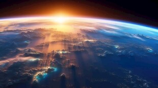 天空平流层大气层云层彩霞