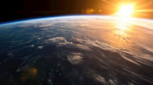 天空平流层大气层云层彩霞