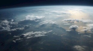 天空平流层大气层云层彩霞