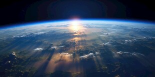 天空平流层大气层云层彩霞