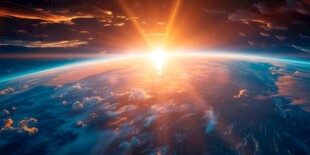 天空平流层大气层云层彩霞