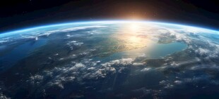 天空平流层大气层云层彩霞