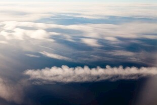 天空平流层大气层云层彩霞