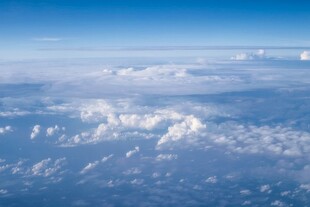 天空平流层大气层云层彩霞