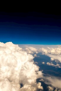 天空平流层大气层云层彩霞