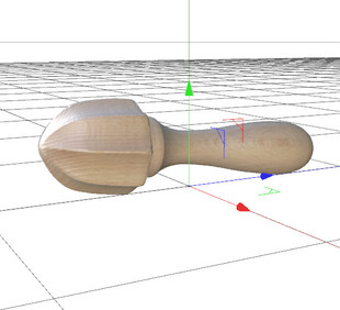 C4D模型 挤柠檬器