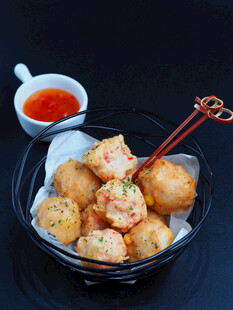 炸蔬菜丸子