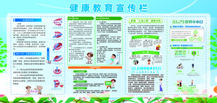 健康教育宣传栏