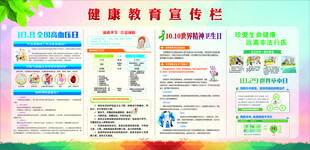 健康教育宣传栏