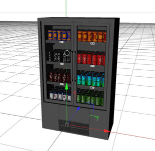 C4D模型 冰箱