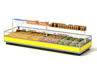 C4D模型 超市冷柜